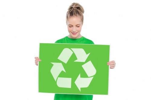 Professional waste management team